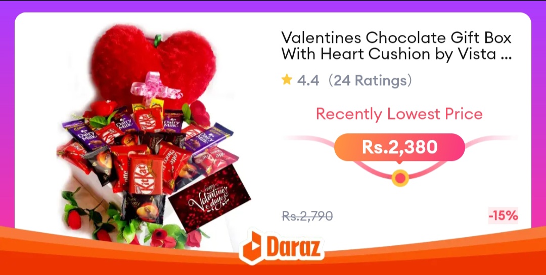 Valentine Chocolate Gift Box