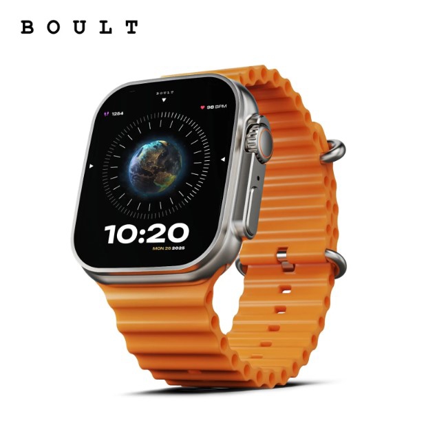 BOULT Crown Smartwatch 1.95" HD Display